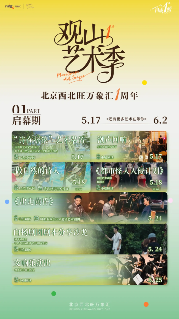 配资网站平台 1年啦！西北旺万象汇周年庆活动超多