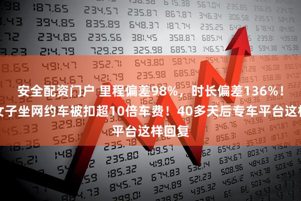 安全配资门户 里程偏差98%，时长偏差136%！上海女子坐网约车被扣超10倍车费！40多天后专车平台这样回复